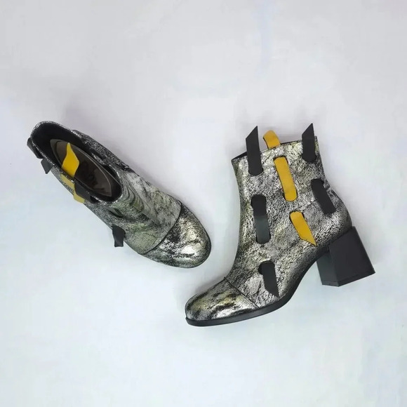 New Free People by Papucei Ankle Monet Chelsea Boots Size 6 - Picture 2 of 6